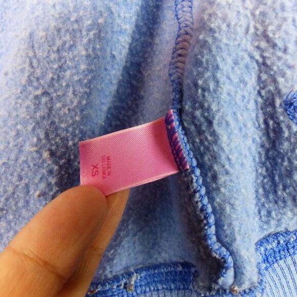 VTG Y2K PINK Victoria’s Secret UCLA Bruins Hoodie Womens XS Blue Academia RARE - Picture 14 of 15